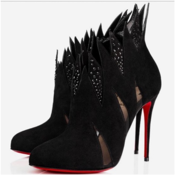 Christian Louboutin Shoes - RARE Christian Louboutin Foletteria Strass Crystal booties RETAIL 2,995